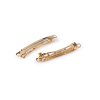 Francouzská spona 7x59 mm polotovar (Varianta zlatá, Balení 4 ks)