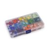 Mozaikové kamínky skleněné v boxu (Varianta mix, Balení 1 ks)