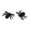 Sametový pavouk Halloween (Varianta černá, Balení 4 ks)