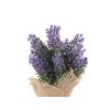 Umělá levandule v jutovém obalu (Varianta levandulová, Balení 1 ks)