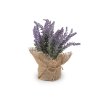 Umělá levandule v jutovém obalu (Varianta levandulová, Balení 1 ks)