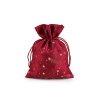 Vánoční dárkový pytlík hvězdy 13x18 cm (Varianta 4 černá, Balení 10 ks)