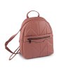 Dámský batoh prošívaný 35x32 cm (Varianta 1 starorůžová, Balení 1 ks)