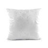 Vánoční povlak na polštář s jemným lurexem 40x40 cm (Varianta 1 bílá stříbrná, Balení 1 ks)