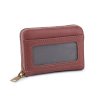 Peněženka na platební a věrnostní karty 8x11 cm (Varianta 1 hnědá koňak, Balení 1 ks)