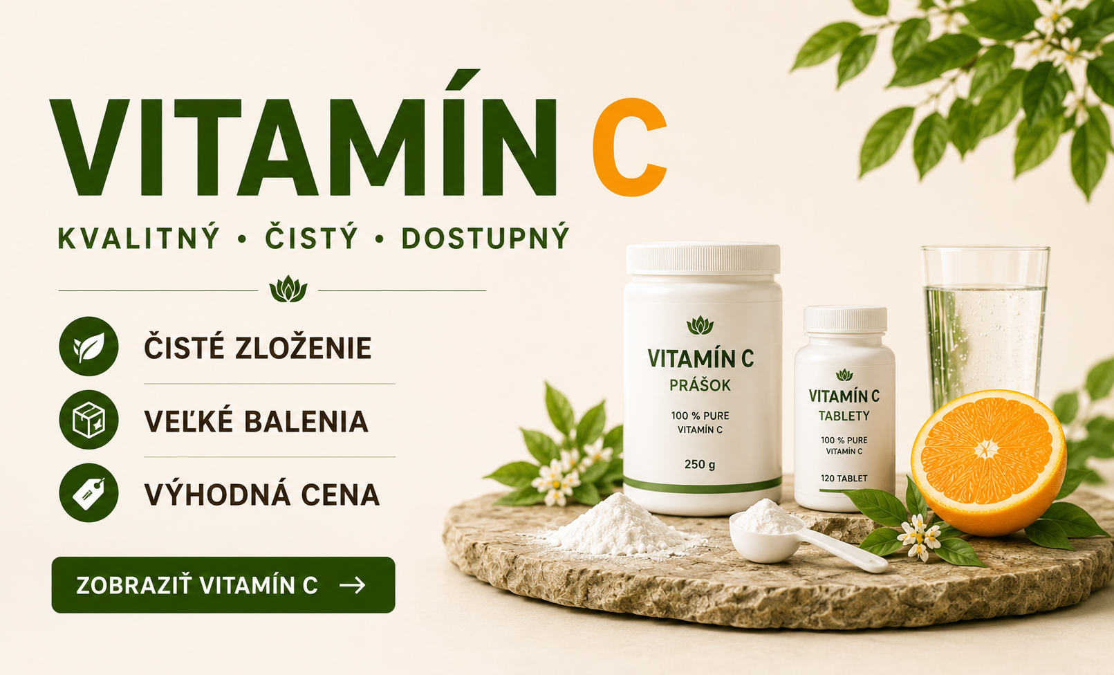 Najlepšie vitamíny C