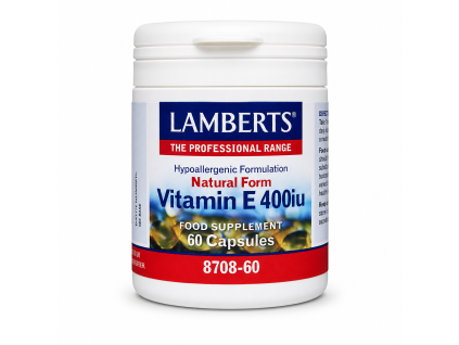 Vitamin E 400iu natural 60 kps