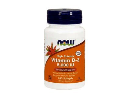 Vitamin D3 5000 IU - 240 kapsuliek