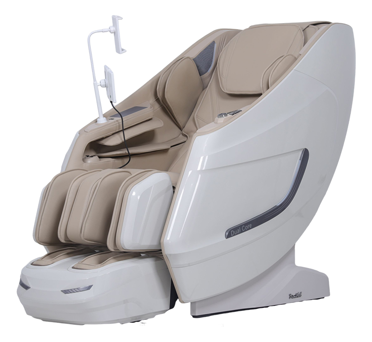 E-shop Damico Masážne kreslo Damico® Mondo 4D dualcore beige Najdostupnejšie kreslo z prémiovej triedy - špičková 4D mechanika pre presnú masáž