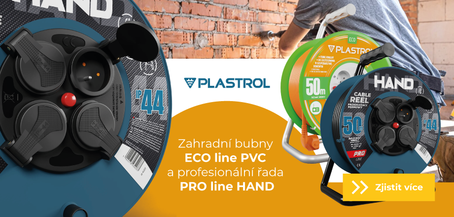 Prodlužovací bubny 3x1,5mm 25m a 50m