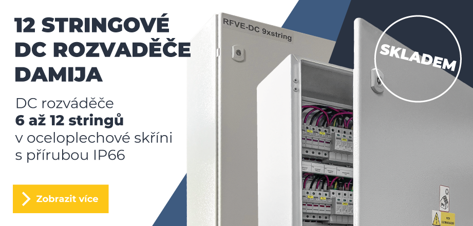 Vícestringové DC rozvaděče DAMIJA