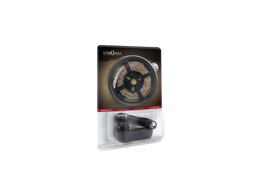 LED pásek LATE LED 3m 180 teplá bílá BLISTER