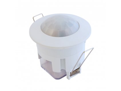 24533 pohybove cidlo pir ses04wh 1200w 360 ip20 bile