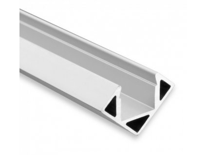 PO23 LED CORNER profil 200 cm, rohový, LED pásek max. 11 mm