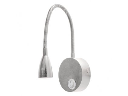 Nástěnná lampa NINA LED, 3W, stříbrná