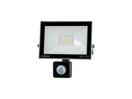 Reflektor KROMA LED S 20W 6500K pohyb. senzor šedá