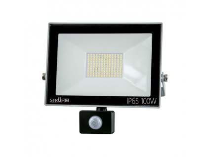 Reflektor KROMA LED S 100W CW IP65 120° pohyb. senzor šedá