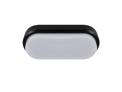 Plafoniera ARON LED L 12W 4000K IP65 černá