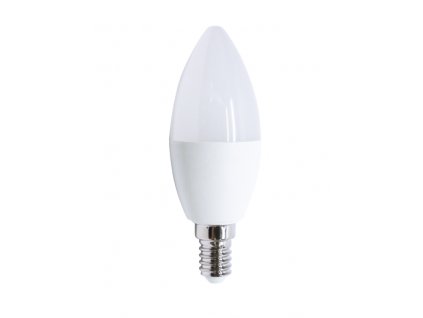 LED žárovka E14 7,5W teplá bílá