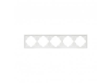 LUNA rama 5 white lista