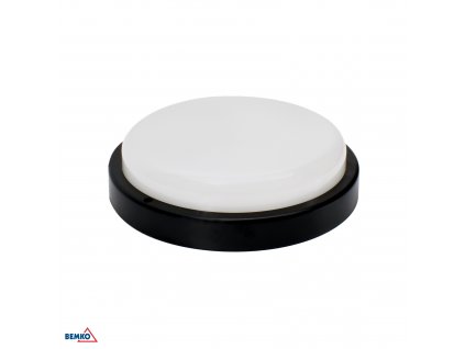 Plafoniera KANLO LED 18W černá kulatá