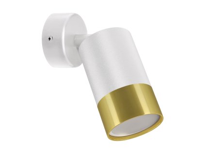 Přisazené svítidlo PUZON SPT GU10 max. 35W bílá/zlatá