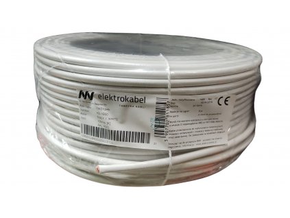 Koaxiálni kabel YWDXpek /75-1,15/4,8/ HD-1000 FHDTV bílá