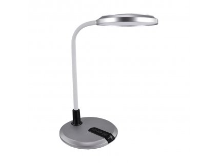 Stolní lampa PLATON LED stříbrná