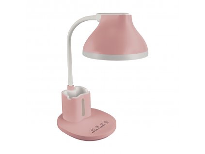 Stolní lampa DEBRA LED růžová