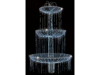 POL-0903 - 3D dekorace - Fontána - Ø450cm