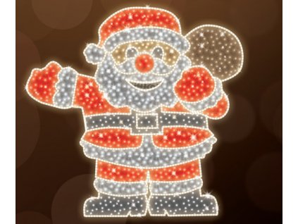 POL-0072 - 2D dekorace - Santa - 200 x 200 cm