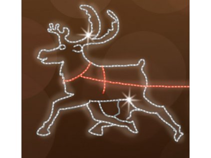 POL-0400 - 2D dekorace - více ozdob - 180 x 200 cm