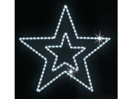 POL-0020 - 2D dekorace - Hvězda - Ø100cm