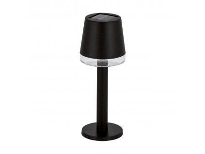Solární stolní lampa TULIA LED černá