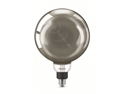 LED Žárovka Philips Gigant Globe Smoke 6,5W/230V patice E27, model G200-S