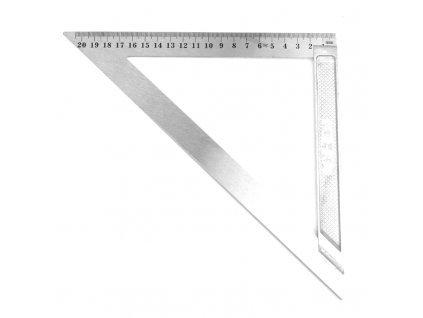 Trojúhelníkové pravítko z nerezové oceli