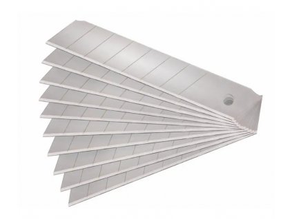 Náhradní odlamovací čepel pro nože 18 mm, 10 ks