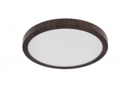 Stropní LED Panel Lily - Přisazený, 24W, 30cm Dřevěný dekor