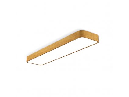 LED panel Elizabeth - Přisazený, dekor dřevo 18W, 60x20cm