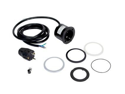 Elektro zásuvka Bachmann PIX 1x 230V (Zakončení kabelu Vidlice do zásuvky)