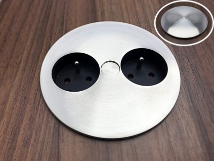 83895 7 elektro zasuvka bachmann twist nerez 931 002 loomah cz