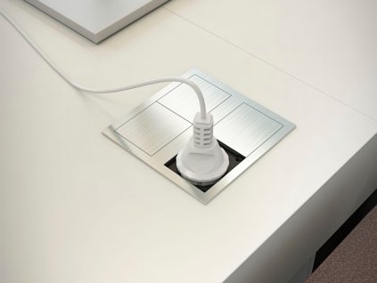 83961 5 15207 5 elektro zasuvka versahit dual nerez