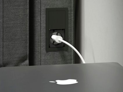 83973 8 29367 8 elektro zasuvka versahit mono cerna