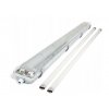 Prachotěsné svítidlo 120cm + 2x LED trubice 18W
