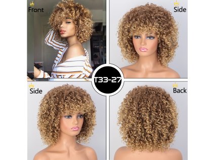 Mandlová afro paruka Barbara