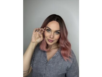 3033 svetle ruzova mikado paruka cora