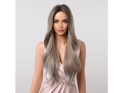 3369 dlouha ombre stribrna paruka kiara