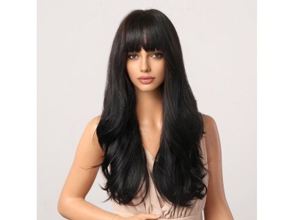 3504 dlouha cerna paruka maxim s ofinou