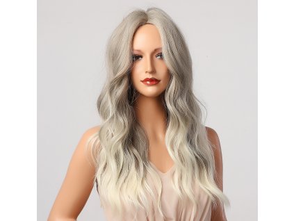 Blond platinová paruka Paige vlnitá