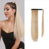 Hedvábný clip in WRAP AROUND PONYTAIL - světlá blond